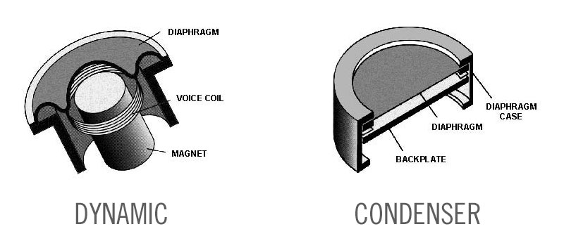 What’s The Difference Between a Dynamic and Condenser Microphone?