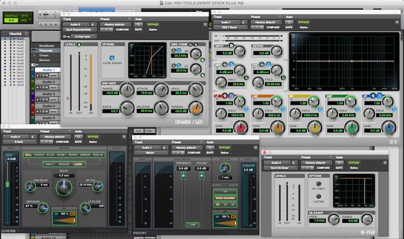 Pro Tools – My Most Used Stock Plugins – A Post Production Perspective